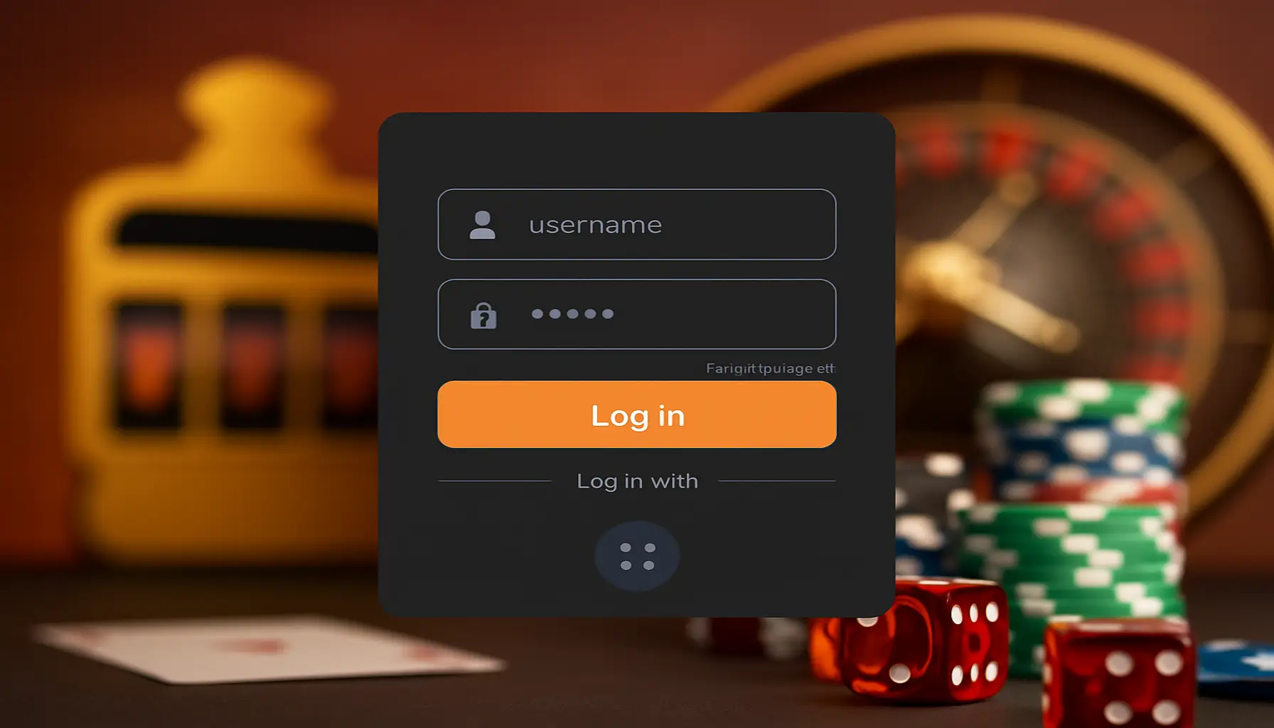 Login no Cassino LAZERPG.COM